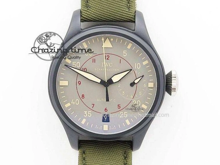 MIROTIME 0517 Portofino Automatic SS TWF 1:1 Best Edition Silver Dial Gold Markers on Brown Leather Strap A Bright 7203